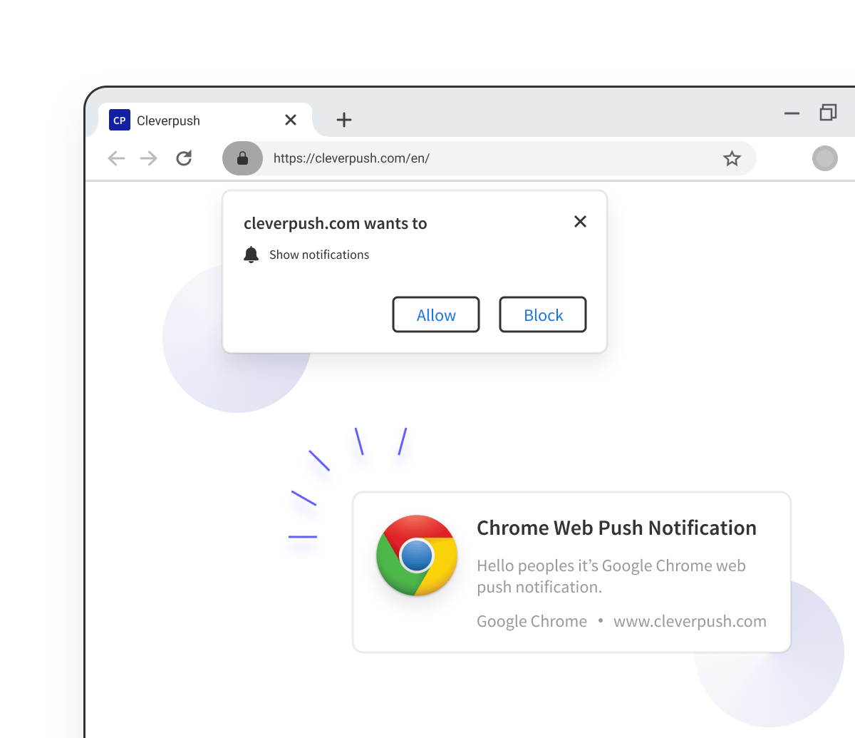 Chrome Push Notifications CleverPush