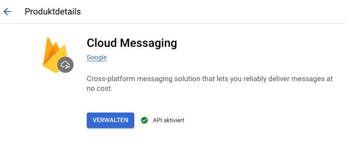 Migration der Firebase Schnittstelle nötig